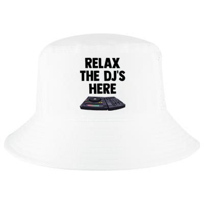 Relax The DjS Here Turntable Music Equalizer Cool Comfort Performance Bucket Hat