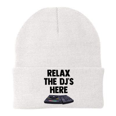 Relax The DjS Here Turntable Music Equalizer Knit Cap Winter Beanie