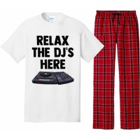 Relax The DjS Here Turntable Music Equalizer Pajama Set