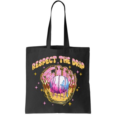 Respect The Drip Baseball Ice Cream Sport Game Day Bag