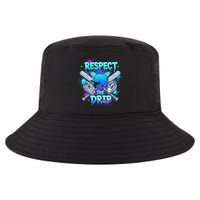 Respect The Drip Baseball Ice Cream Drip Cool Comfort Performance Bucket Hat