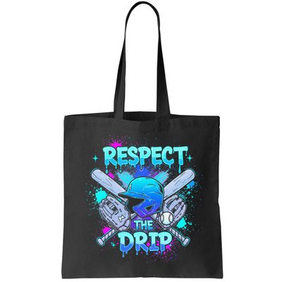 Respect The Drip Baseball Ice Cream Drip Bag