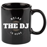 Relax The DJ Is Here DJ Music 11oz C Handle Ceramic Mug
