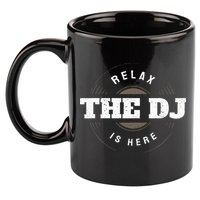 Relax The DJ Is Here DJ Music 11oz C Handle Ceramic Mug
