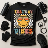 Retro Test Day Vibes You Got This Motivation Teacher Student  Cooling Performance Crew T-Shirt