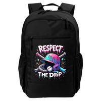 Respect The Drip Baseball Ice Cream Drip Vibes Squad Backpack