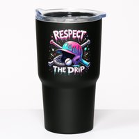 Respect The Drip Baseball Ice Cream Drip Vibes Squad Tumbler