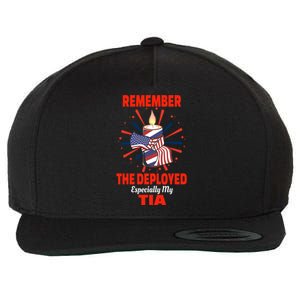 Remember The Deployed Tia Design For Sobrina Or Sobrino Cool Gift Wool Snapback Cap