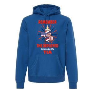 Remember The Deployed Tia Design For Sobrina Or Sobrino Cool Gift Premium Hoodie