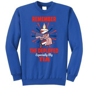 Remember The Deployed Tia Design For Sobrina Or Sobrino Cool Gift Tall Sweatshirt