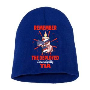 Remember The Deployed Tia Design For Sobrina Or Sobrino Cool Gift Short Acrylic Beanie