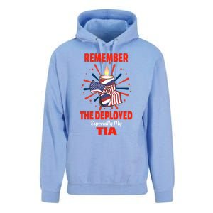 Remember The Deployed Tia Design For Sobrina Or Sobrino Cool Gift Unisex Surf Hoodie