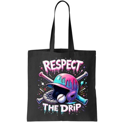 Respect The Drip Baseball Ice Cream Drip Vibes Squad  Bag