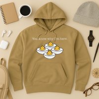 Retro Thanksgiving Dinner You Know Why IM Here Deviled Egg Hoodie