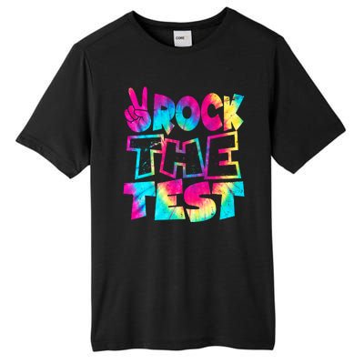 Retro Tie Dye Rock The Test Tall Fusion ChromaSoft Performance T-Shirt