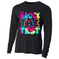 Retro Tie Dye Rock The Test Cooling Performance Long Sleeve Crew