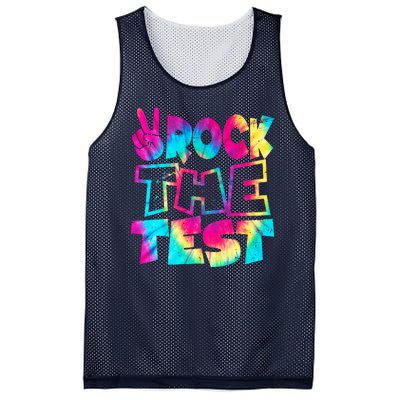 Retro Tie Dye Rock The Test Mesh Reversible Basketball Jersey Tank