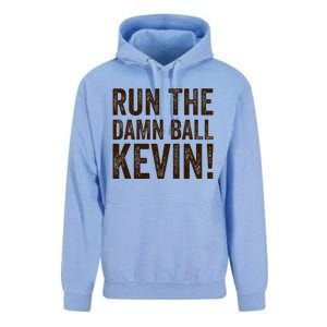 Run The Damn Ball Kevin Funny American Football Meme Unisex Surf Hoodie