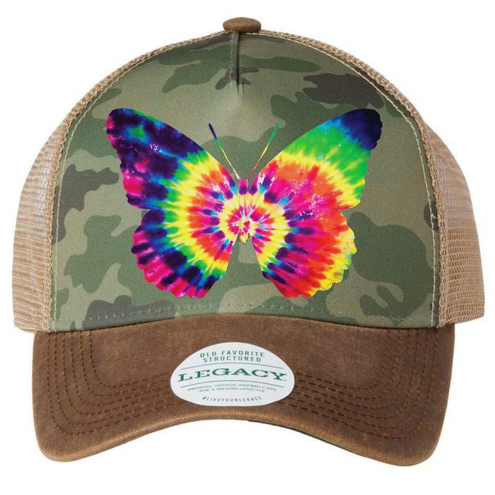 Rainbow Tie Dye Butterfly Tye Die Look Cool Legacy Tie Dye Trucker Hat