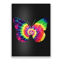 Rainbow Tie Dye Butterfly Tye Die Look Cool Poster