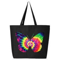 Rainbow Tie Dye Butterfly Tye Die Look Cool 25L Jumbo Tote