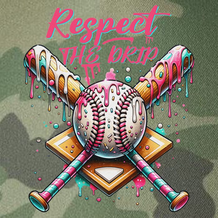Respect The Drip Ice Cream Dripping Legacy Tie Dye Trucker Hat