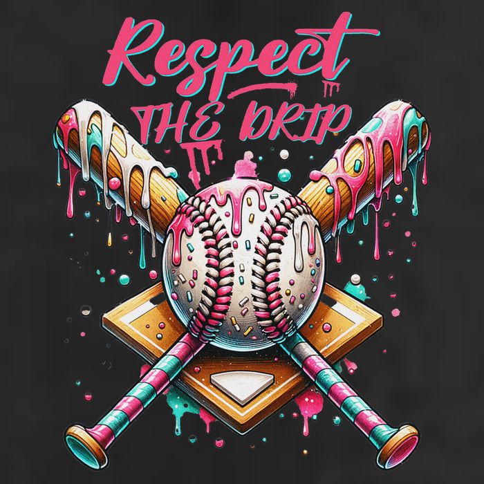 Respect The Drip Ice Cream Dripping Cool Comfort Performance Bucket Hat