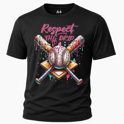 Respect The Drip Ice Cream Dripping Performance Shirt