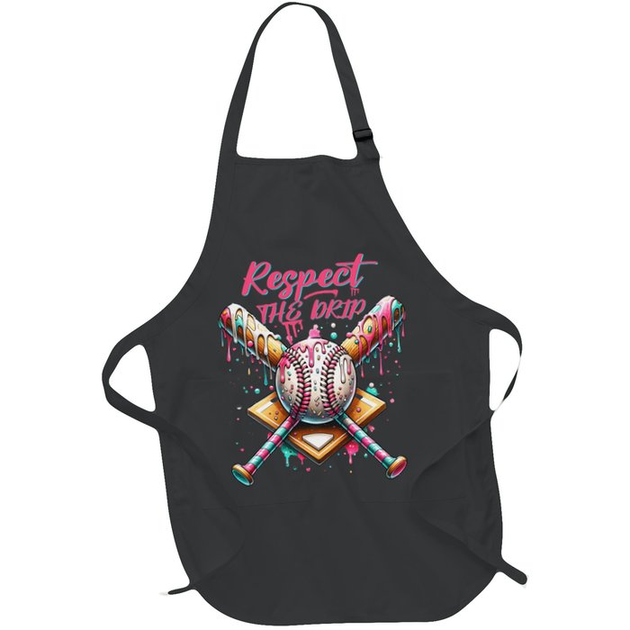 Respect The Drip Ice Cream Dripping Apron
