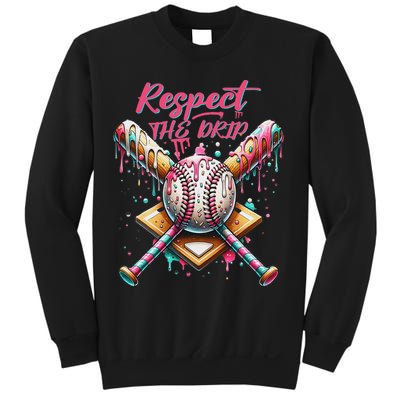 Respect The Drip Ice Cream Dripping Sweatshirt