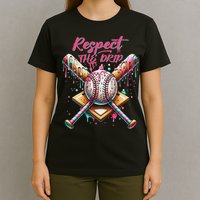 Respect The Drip Ice Cream Dripping T-Shirt