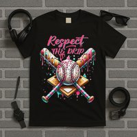 Respect The Drip Ice Cream Dripping T-Shirt