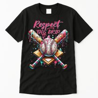 Respect The Drip Ice Cream Dripping Tall T-Shirt