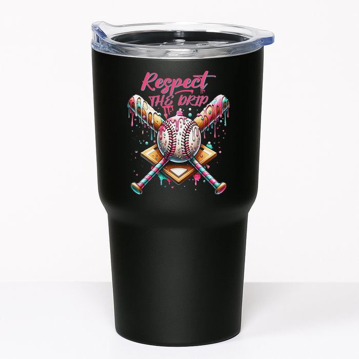 Respect The Drip Ice Cream Dripping Tumbler