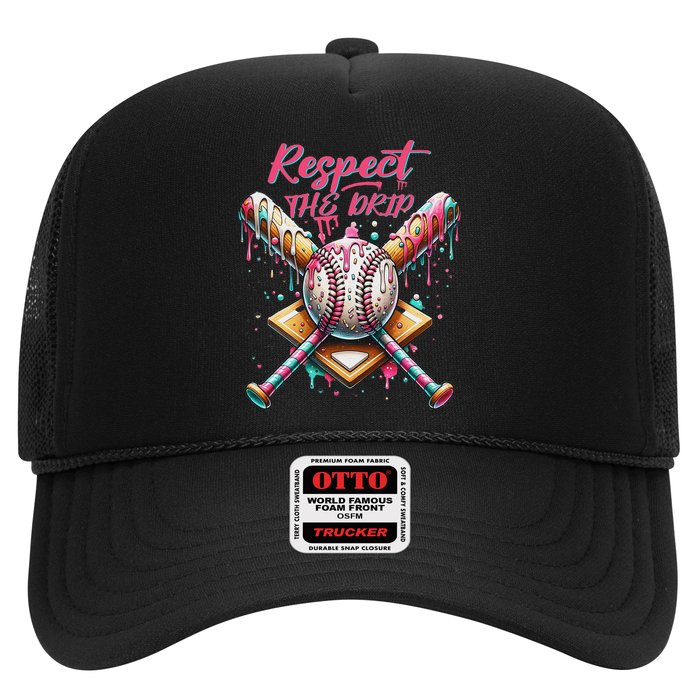 Respect The Drip Ice Cream Dripping Hat