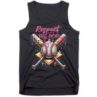 Respect The Drip Ice Cream Dripping Tank Top