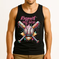 Respect The Drip Ice Cream Dripping Tank Top