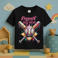 Respect The Drip Ice Cream Dripping Toddler T-Shirt