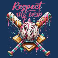 Respect The Drip Ice Cream Dripping Infant Baby Jersey Bodysuit