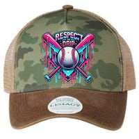 Respect The Drip Ice Cream Dripping Legacy Tie Dye Trucker Hat