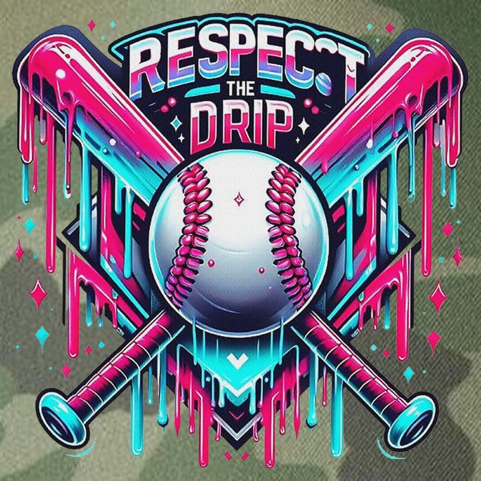 Respect The Drip Ice Cream Dripping Legacy Tie Dye Trucker Hat