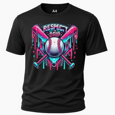 Respect The Drip Ice Cream Dripping Performance Shirt
