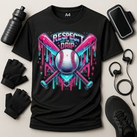 Respect The Drip Ice Cream Dripping Performance Shirt