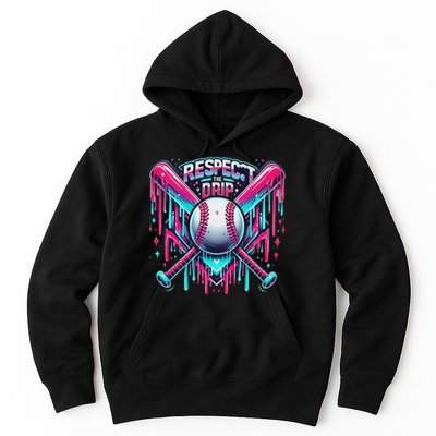 Respect The Drip Ice Cream Dripping Hoodie