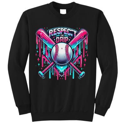 Respect The Drip Ice Cream Dripping Sweatshirt