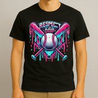 Respect The Drip Ice Cream Dripping T-Shirt