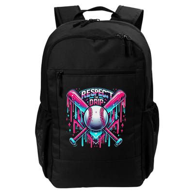 Respect The Drip Ice Cream Dripping Backpack