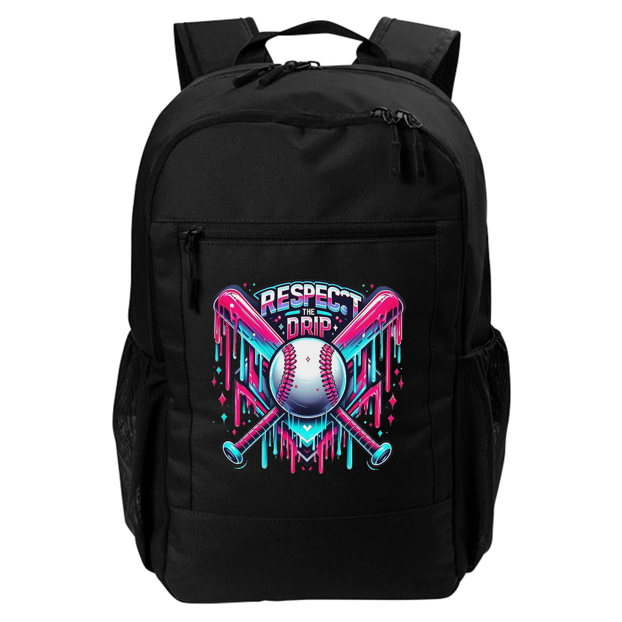 Respect The Drip Ice Cream Dripping Backpack