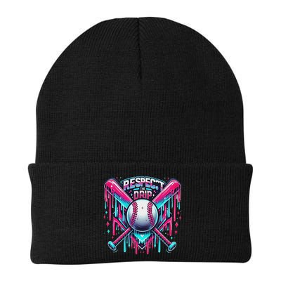 Respect The Drip Ice Cream Dripping Beanie