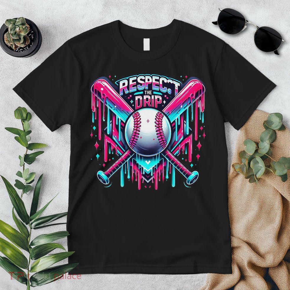 Respect The Drip Ice Cream Dripping Premium T-Shirt